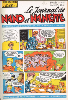 Extrait de (Recueil) Nano et Nanette (Le Journal de) -25- Album N°25 (du n°354 au n°363)