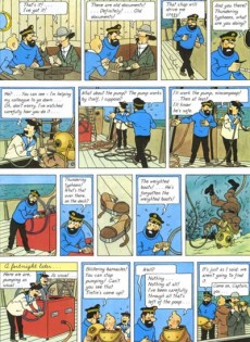 Extrait de Tintin (The Adventures of) -12c1989- Red Rackham's Treasure