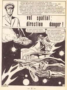 Extrait de Météor (2e Série - Arédit) -176- Vol spatial : direction danger !