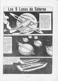 Extrait de Météor (2e Série - Arédit) -196- Les 9 lunes de Saturne