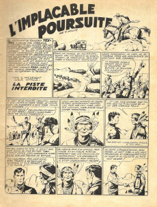 Extrait de Aventures Film (1re série - Artima) -80- L'implacable poursuite