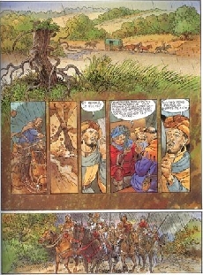 Extrait de Les griffes du Marais -3- Bras-Faucon