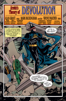 Extrait de Batman: Shadow of the Bat (1992) -77- Arwin's theory of devolution