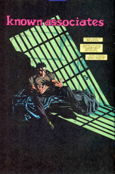 Extrait de Punisher War Journal Vol.1 (1988) -63- Suicide Run, part 7: Known Associates