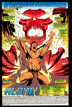 Extrait de Ghost Rider & Blaze: Spirits of Vengeance (1992) -19- Alone !