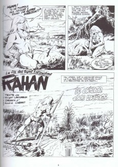 Extrait de Rahan (Intégrale - Soleil) (N&B) -4- Tome 4
