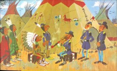 Extrait de Une journée chez les indiens