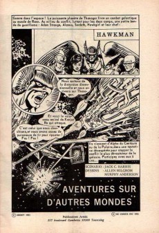 Extrait de Faucon Noir (Arédit - Publication Flash) -21- Hawkman : Aventures sur d'autres mondes