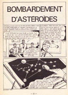 Extrait de Atome Kid (2e Série - Cosmos) -18- Bombardement d'astéroïdes