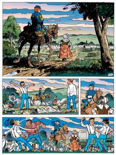 Extrait de Les tuniques Bleues -53- Sang bleu chez les Bleus