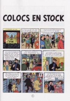 Extrait de Tintin (en langues régionales) -19Québécois- Colocs en stock