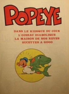Extrait de Popeye (Album) -2- Album n°2