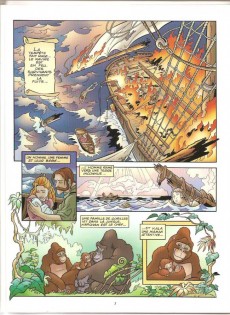 Extrait de Les classiques du dessin animé en bande dessinée -30- Tarzan