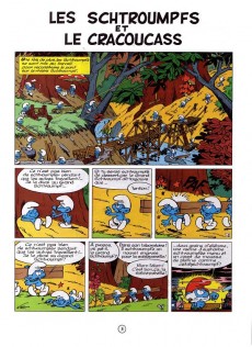 Extrait de Les schtroumpfs -5- Les Schtroumpfs et le Cracoucass