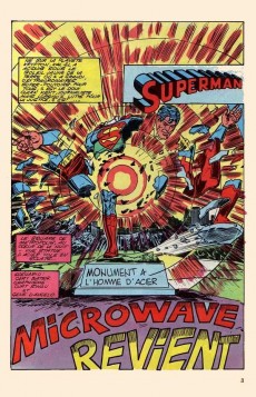 Extrait de Superman Géant (Sagédition - 2e série) -3- Microwave revient
