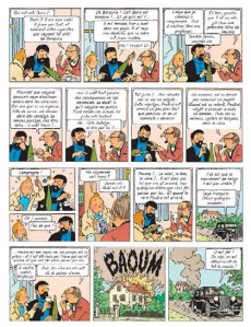 Extrait de Tintin (en langues régionales) -18Arpitan- L'afére Pecârd