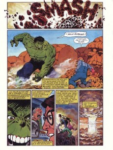 Extrait de Top BD (Lug) -13- Hulk et la Chose