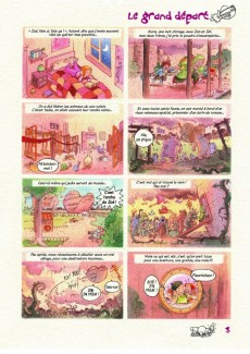 Extrait de L'arche de Zoé / Les Zaventures de Zoé -1- Zoé sème la zizanie