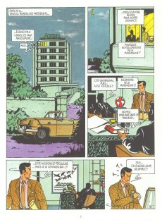 Extrait de Alexandre de la Mareneuve et d'Évry Cédex (Les Aventures d') -1- La marque bleue