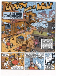 Extrait de Arthur le fantôme justicier (Cézard, divers éditeurs) -10(5)- Arthur et le père Passe-Passe, magicien diplômé, au Texas