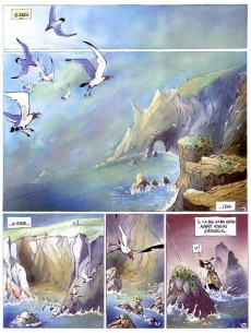 Extrait de L'auberge du bout du monde -1- La fille sur la falaise