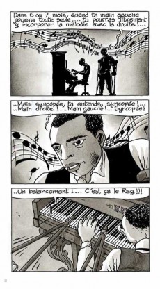 Extrait de BD Jazz - Scott Joplin