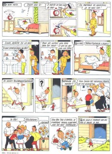 Extrait de Bob et Bobette (3e Série Rouge) -124- Le lit volant