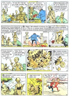 Extrait de Bob et Bobette (3e Série Rouge) -128- Le bonze et les bronzes