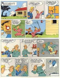 Extrait de Bob et Bobette (3e Série Rouge) -140- La dame en noir