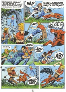 Extrait de Le club des cinq (Rosenzweig/Dufossé/Marcello) -2- Le Dieu inca