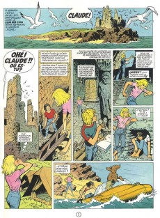 Extrait de Le club des cinq (Rosenzweig/Dufossé/Marcello) -3- Le secret des Templiers