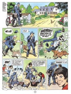 Extrait de Le club des cinq (Rosenzweig/Dufossé/Marcello) -4- Le cimetière des géants