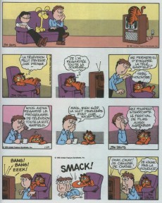 Extrait de Garfield (Dargaud) -1- Garfield prend du poids