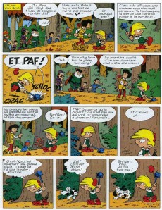 Extrait de Johan et Pirlouit -13- Le sortilège de Maltrochu