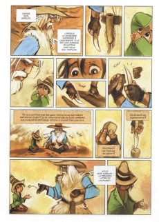 Extrait de Sans famille (Dégruel) -2- La troupe du Signor Vitalis