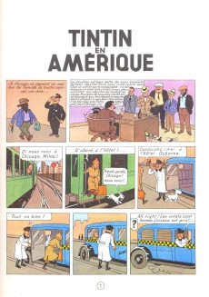 Extrait de Tintin -3- Tintin en Amérique