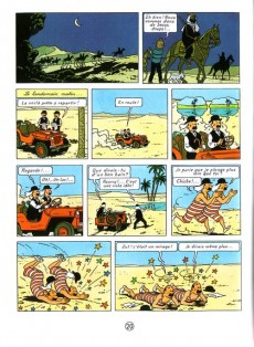 Extrait de Tintin (Petit Format) -15- Au pays de l'or noir