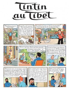 Extrait de Tintin (Petit Format) -20- Tintin au Tibet