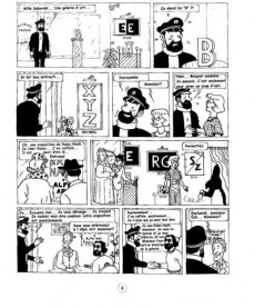 Extrait de Tintin - Pastiches, parodies & pirates -24- Tintin et l'Alph-Art