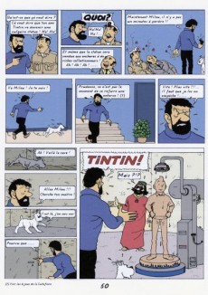 Extrait de Tintin - Pastiches, parodies & pirates -24a- Tintin et l'Alph-Art