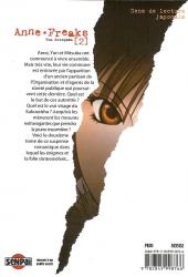 Verso de Anne freaks -2- Tome 2