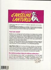 Verso de Anselme Lanturlu (Les Aventures d') -5a1989- Tout est relatif