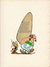 Verso de Astérix (en allemand) -13- Asterix und der Kupferkessel