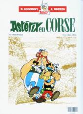 Verso de Astérix (France Loisirs) -10a- Le devin / Astérix en Corse