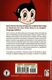 Verso de Astro Boy (en anglais) -5- Tome 5