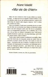 Verso de Tintin - Divers -1993- Ma vie de chien