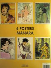 Verso de (AUT) Manara -PF- 6 posters