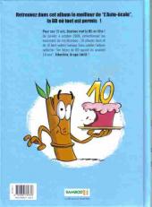 Verso de L'auto école -HS- Best of 10 ans bamboo