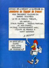 Verso de Les aventures de l'équipe de France ! -1- Visa pour l'Argentine