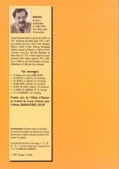 Verso de Barricatures -10- L'Année 1990 à traits tirés